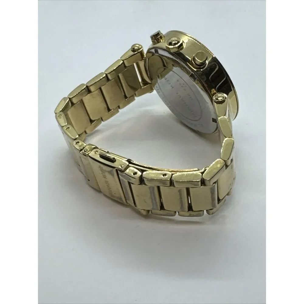 Michael Kors Parker MK5354 Women's Gold Stainless Steel Analog Dial Watch JNA374